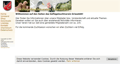 Desktop Screenshot of gzv-griesstaett.de